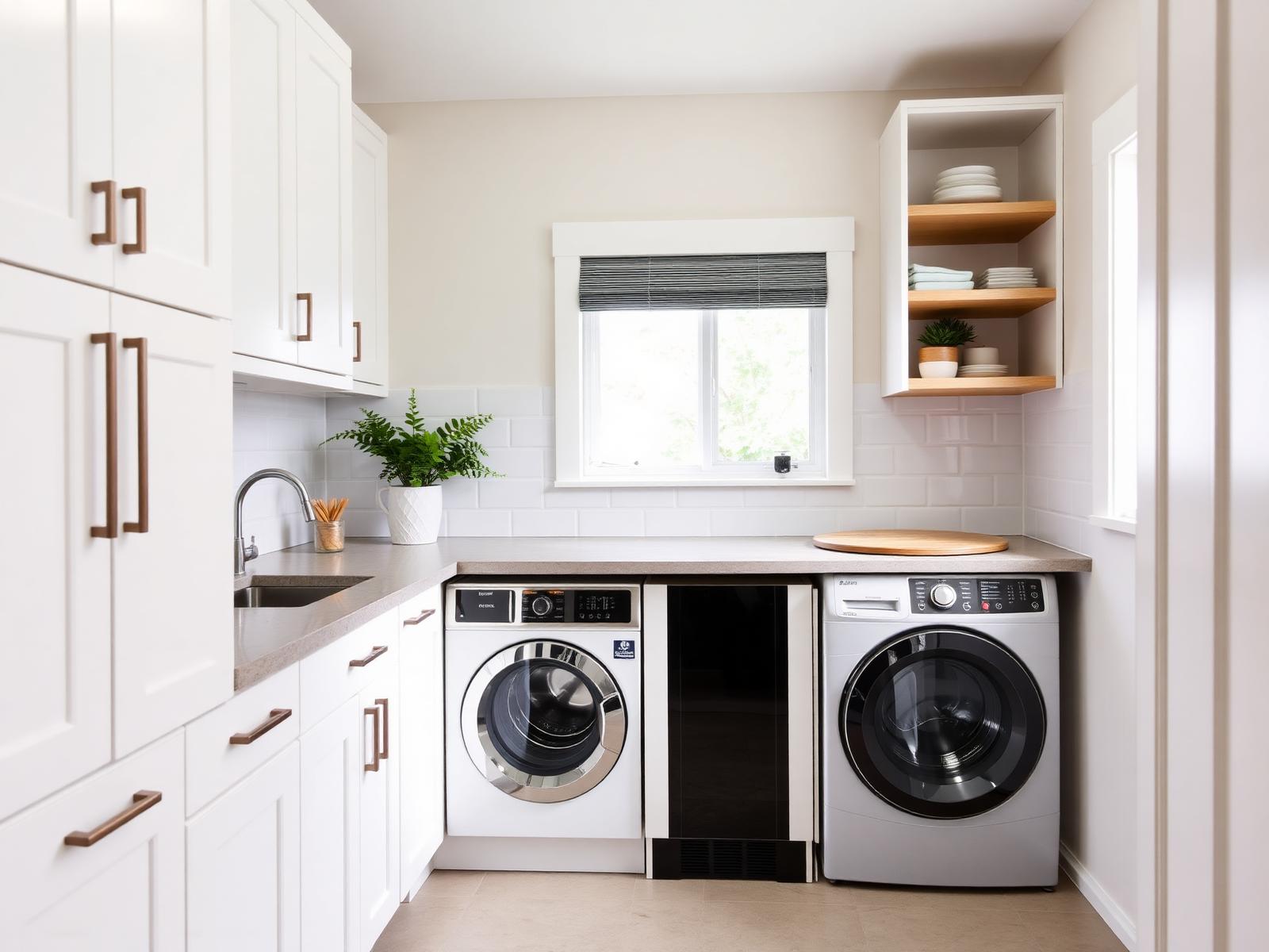 Completed laundry renovation